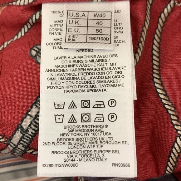 Brooks Brothers Multicolor Stripe Bermuda - Picture 10 of 11